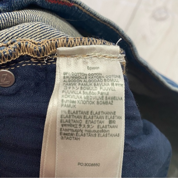 7 For All Mankind Dark Blue Denim Jeans size 30 - Picture 9 of 10